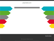 Tablet Screenshot of p2pitalia.com